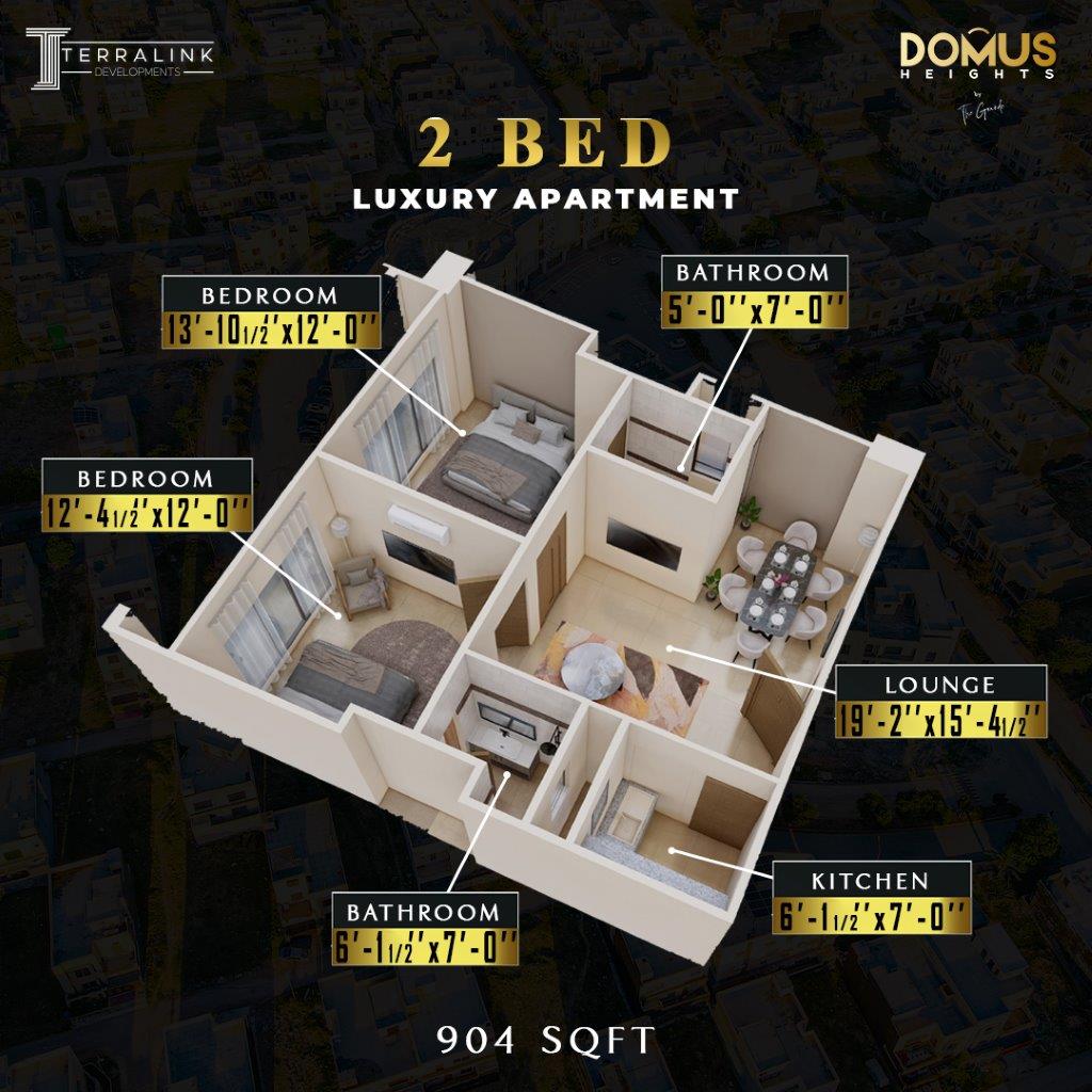 Two Bed Apartment 904